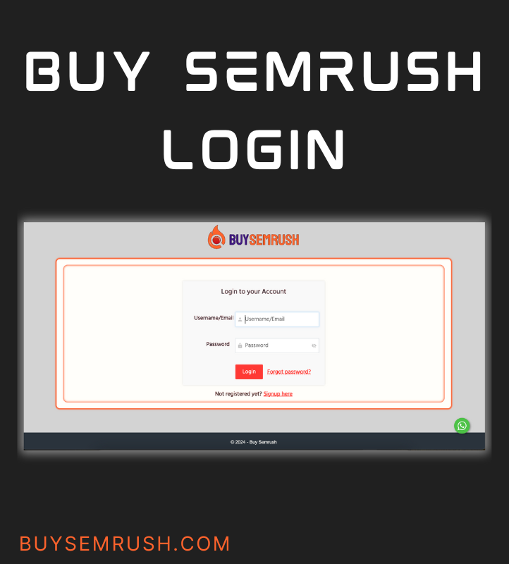 buy semrush login